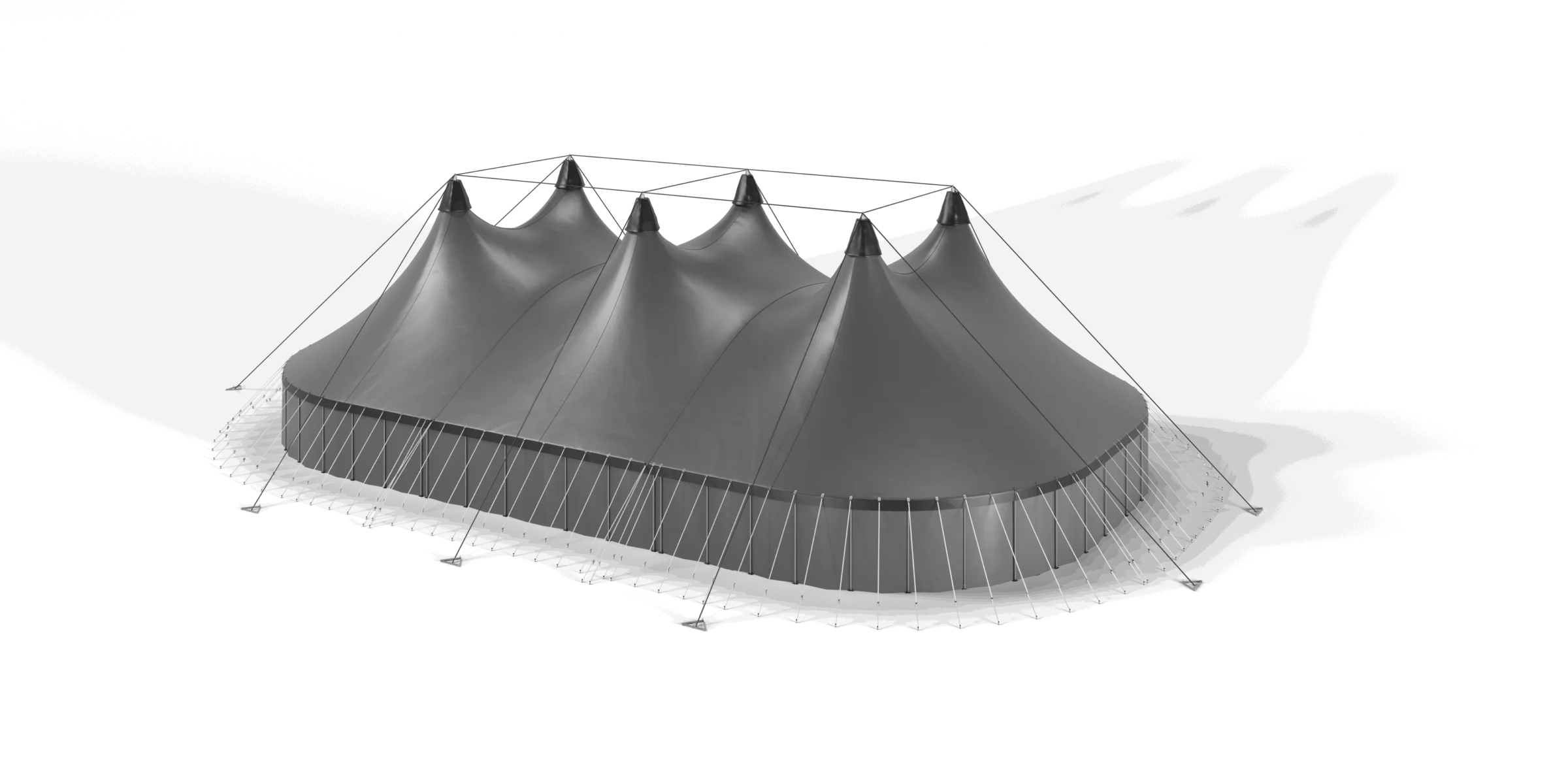 TopTents - BigTop - 32m Atlanta Grey