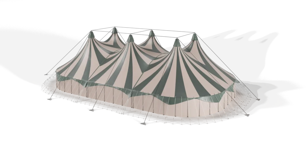TopTents - BigTop - 32m Dakota Sand Green