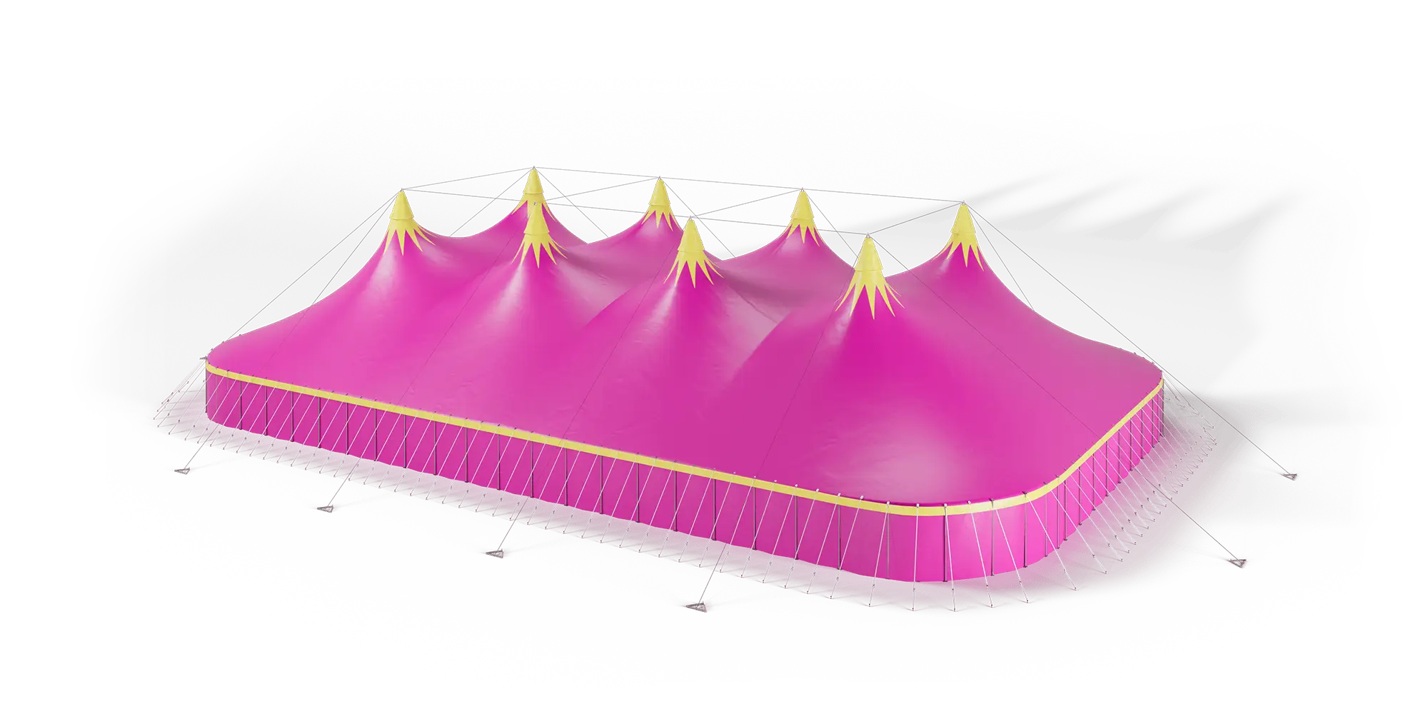 TopTents-BigTop-45m-Vegas-Pink-Yellow