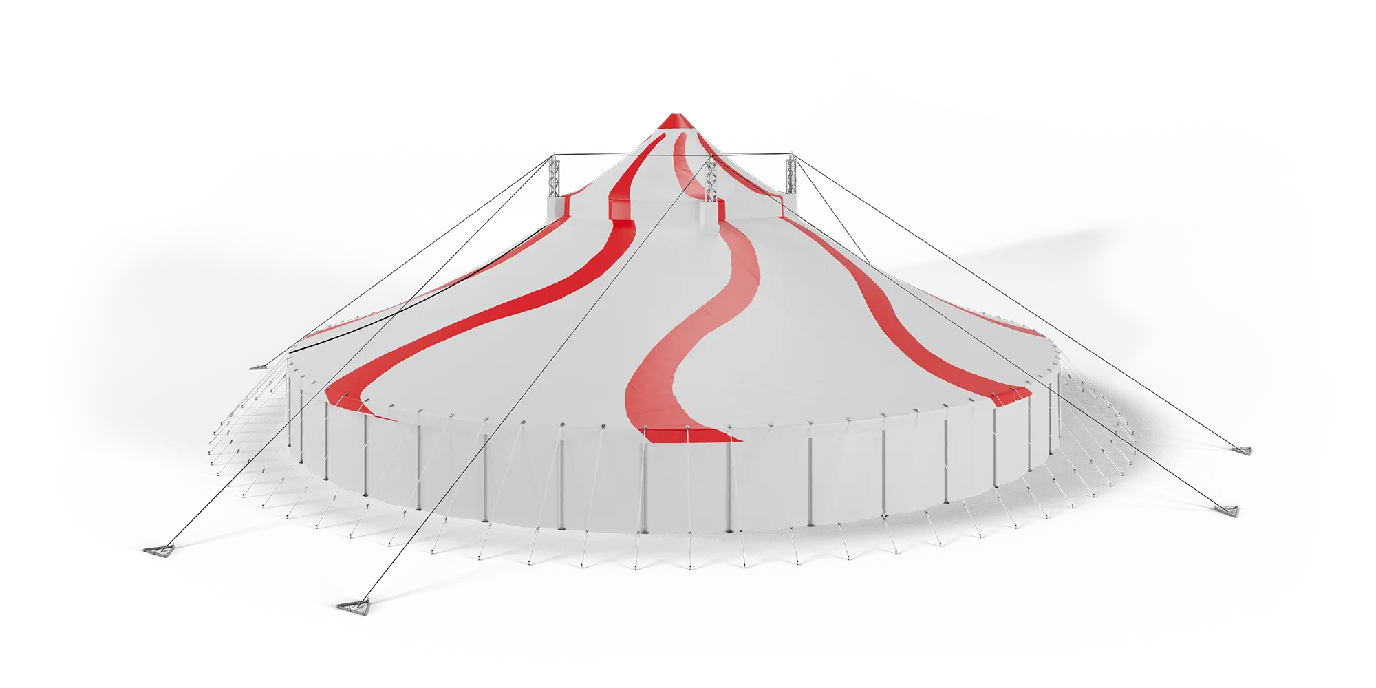 TopTents-Circus-42m-White-Red